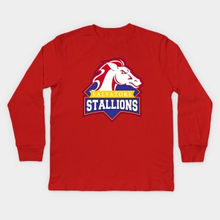 Legacies - Salvatore Stallions Kids Long Sleeve T-Shirt